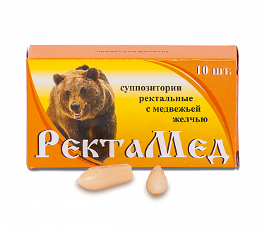 РектаМед свечи с медвежьей желчью  в Москве